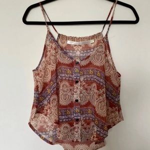 Sheer patterned top from LF